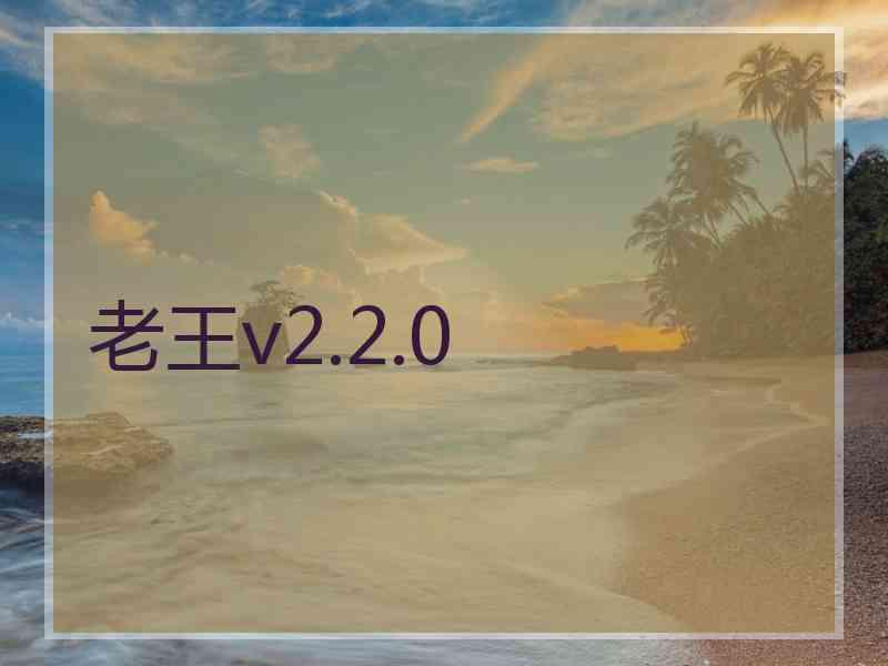 老王v2.2.0