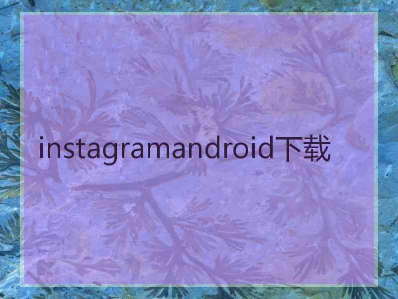 instagramandroid下载